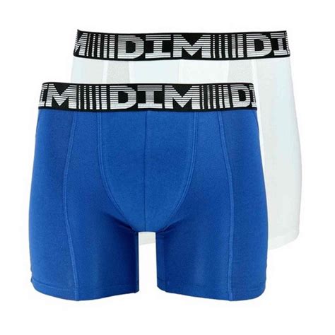 Lot De 2 Boxers Longs 3D FLEX AIR X2 Dim Homme En Coton 3 SUISSES