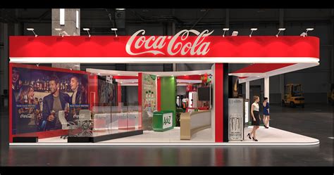 Design Project Of The Coca Cola Exhibition Stand On The On Behance