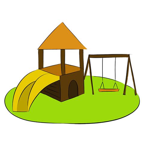 How To Draw Playground Playground | NBKomputer