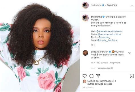 Campeã do BBB20 Thelma Assis surge novo visual e encanta