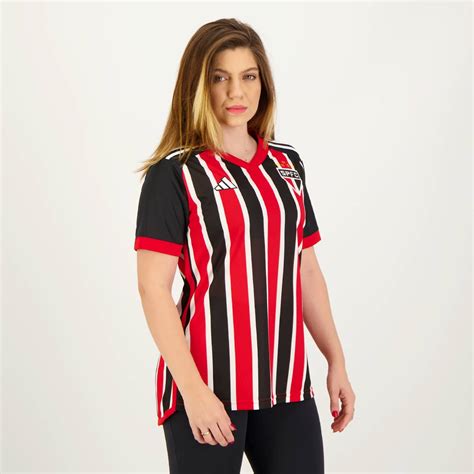 Camisa Adidas São Paulo II 2023 Feminina FutFanatics