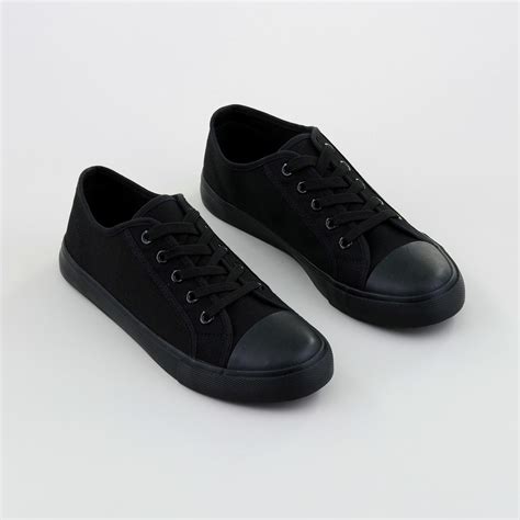 Brilliant Basics Womens Classic Canvas Shoes Black Size 8 Big W