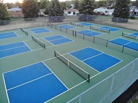 Pickleball Court Size In Feet Pickleball Court Dimensions