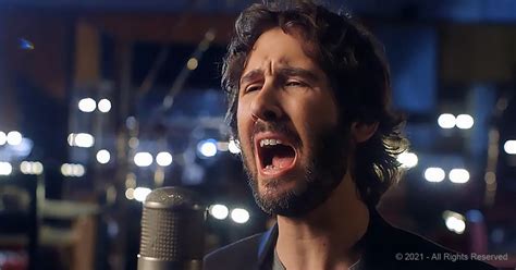 Josh Groban touches heaven ‘Bring Him Home’ - WWJD