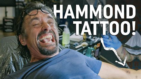 We Filmed Richard Hammond Getting A Tattoo YouTube