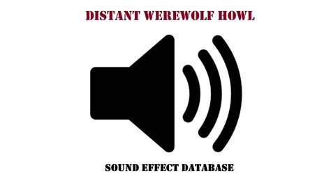 Distant Werewolf Howl Sound Effect YouTube