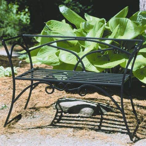 Arbor Wrought Iron Garden Bench Metal Garden Benches Garden Bench Outdoor