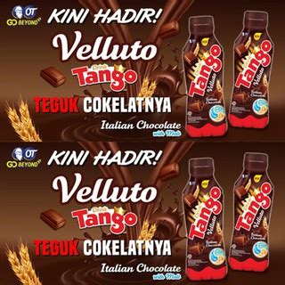 Jual Gtstore Tango Drink Velluto Italian Chocolate Ml Shopee