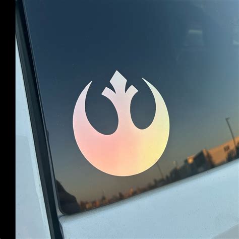 Star Wars Rebel Alliance Decal Car Wall Sticker Indooroutdoor Use Etsy