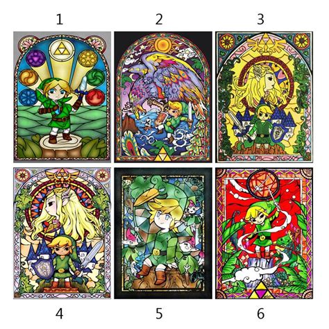 5d Diamond Painting Kitlegend Of Zelda Etsyde