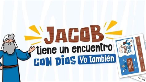 Jacob se encuentra con Dios manualidad para niños Más Impulso