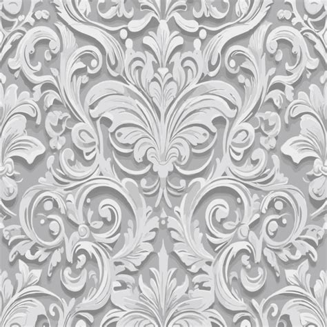 Premium Vector White Pattern Vector