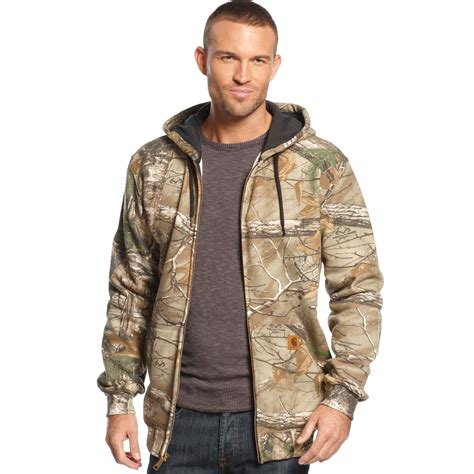 Carhartt Camo Print Hoodie In Multicolor For Men Realtree Xtra Lyst