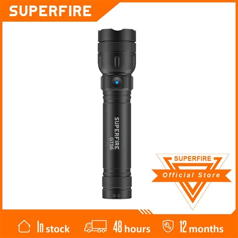 Frete Gratis Superfire Gts6 7w Potente Lanterna Led Edc 5 Modos Tipo