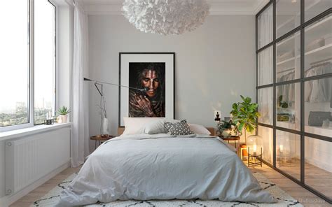 Scandinavian bedroom design :: Behance