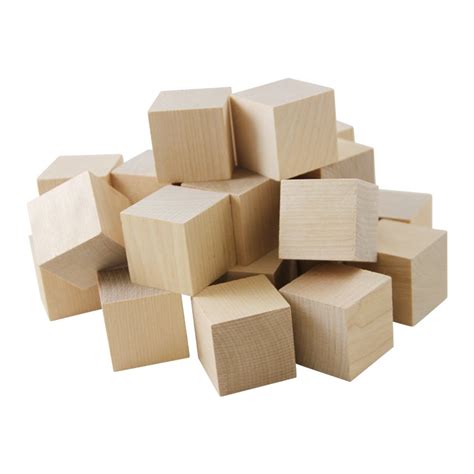 Woodpeckers Pieces Wooden Cubes Inch Perfect Wood Block Cube