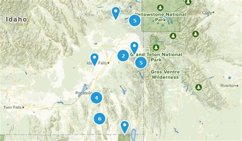 Caribou Targhee National Forest Map - Maping Resources