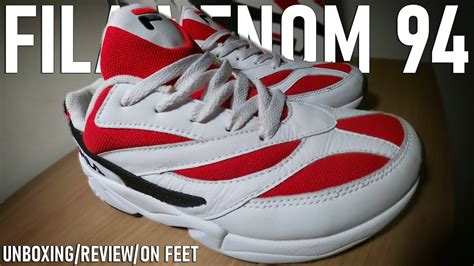 Fila Venom Unboxing Review On Feet Youtube