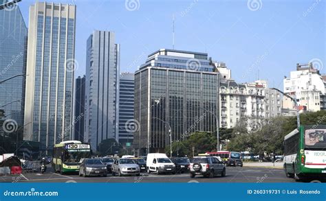 BUENOS AIRES ARGENTINA Architecture Of The Avenida Del Libertador