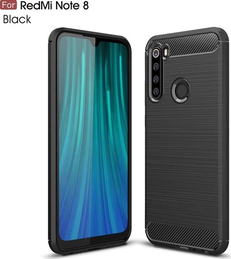 Hurtel Carbon Back Cover Μαύρο Xiaomi Redmi Note 8 Skroutz gr