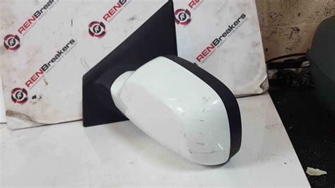 Renault Clio Mk Passenger Ns Wing Mirror White Ov Ov