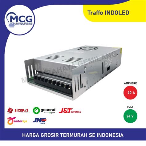 Jual Switching Power Supply Trafo 24V 20A High Quality 24 Volt 20