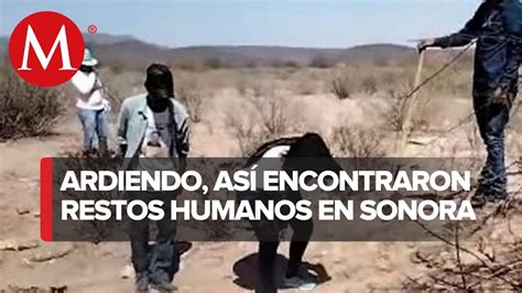 Madres Buscadoras De Sonora Localizan Fosa Con Restos Humanos