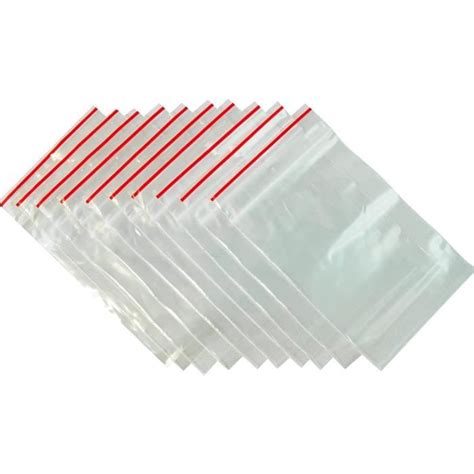 Nipter Sachets Plastiques Fermeture Zip Transparents R Sistants Et