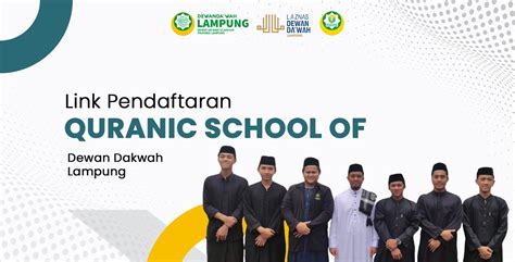 Penerimaan Santri Baru Quranic School Of Dewan Dawah Lampung