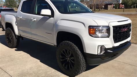 2021 Gmc Canyon Elevation Edition With 4” Lift Youtube