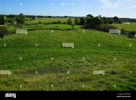 Fotheringhay Castle - the site of the Great Hall - scene of Mary Queen ...