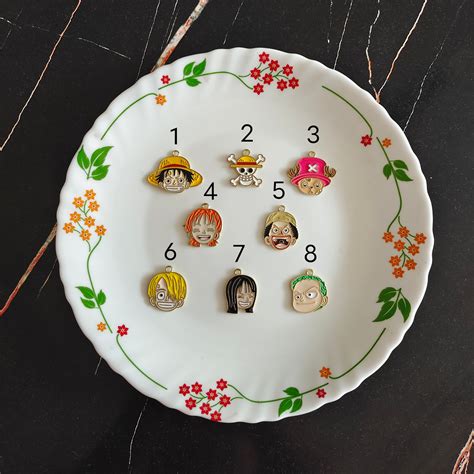 Small One Piece Character Charm | Enamel Charms India
