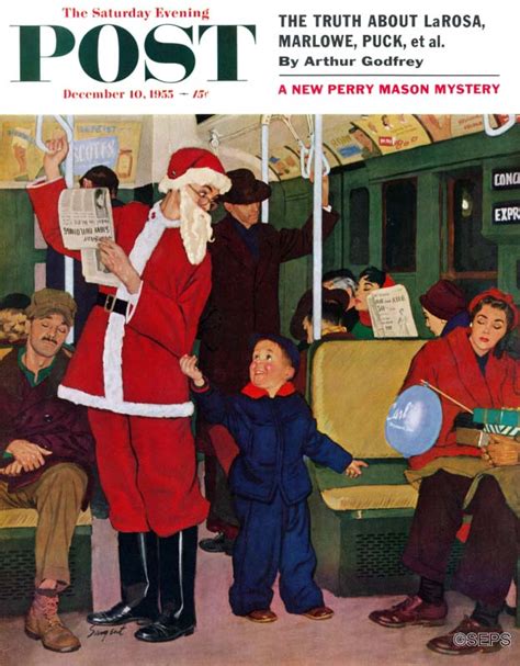 Cover Gallery Santa The Saturday Evening Post