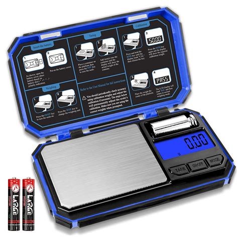 UNIWEIGH Digital Scales 200g/0.01g, Small pocket scales, Jewelry scales