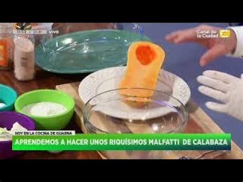 Receta C Mo Hacer Malfatti De Calabaza Con Claudio Guarnaccia Parte