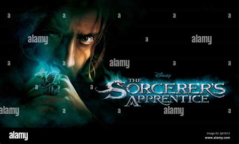 NICOLAS CAGE POSTER, THE SORCERER'S APPRENTICE, 2010 Stock Photo - Alamy