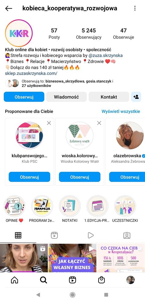 Bio Na Instagramie Jak Je Stworzy Aby Przyci Gn Followers W