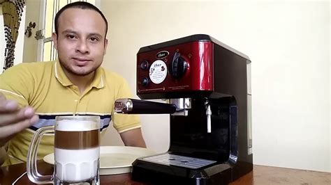 Haciendo Capuchino En Cafetera Oster 19 Bares YouTube