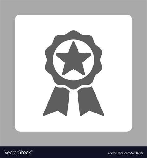 Award Icon From Buttons Overcolor Set Royalty Free Vector