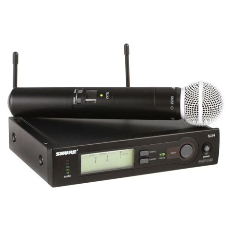 Shure SLX24 SM58 Handheld Wireless Microphone System H19 Band In 2022