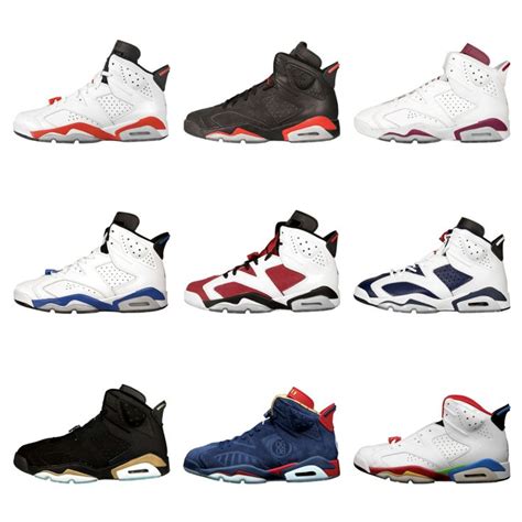 Air Jordan 6: The Definitive Guide to Colorways. See the rest at ...