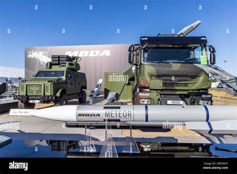 Defence Company Mbda Presentation Of Weapon Systems Missile Systems