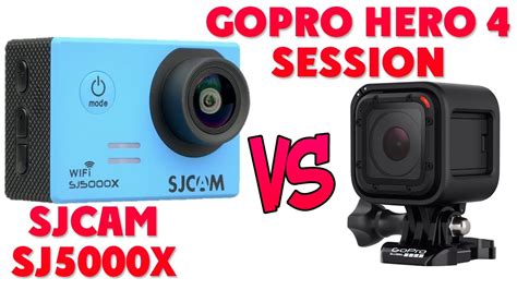 Тест SJcam SJ5000X vs GoPro HERO 4 Session YouTube