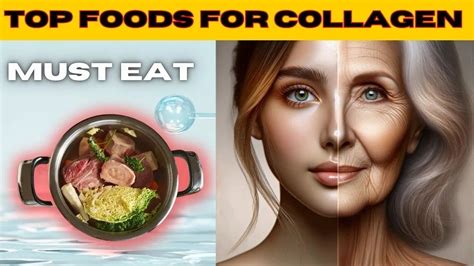 Top 6 Foods To Boost Collagen Production Glow Your Skin Youtube