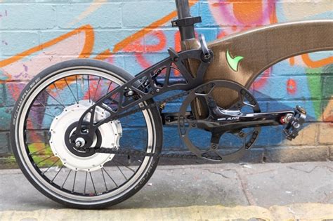 Bike Of The Week Hummingbirds Electric Flax Folding Bike Is Made Of Flax Fibre Bikeradar