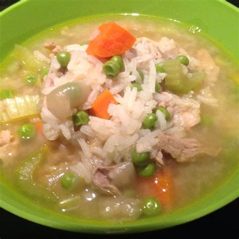 Classic Turkey And Rice Soup Recipe Allrecipes