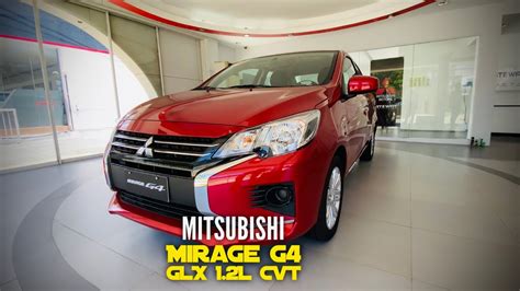 All New Mitsubishi Mirage G Glx L Cvt Red Metallic Youtube