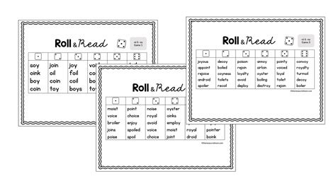 Roll And Read Oi And Oy The Measured Mom