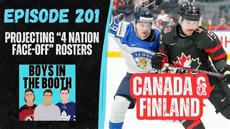 Projecting Four Nations Face Off Rosters Teams Canada Finland