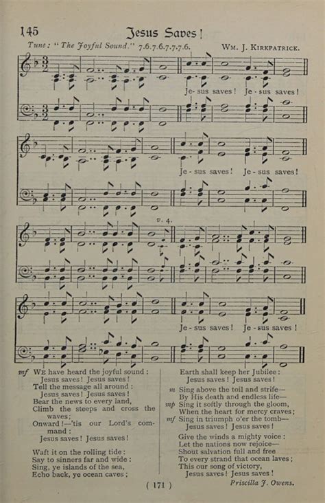 The Y M C A Hymnal Specially Compiled For The Use Of Men 145 We Have